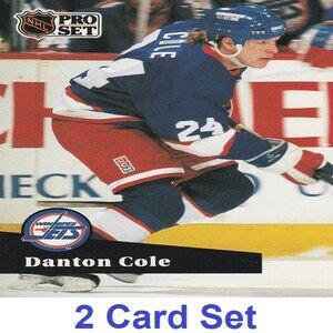 Danton Cole Hockey Card Collection